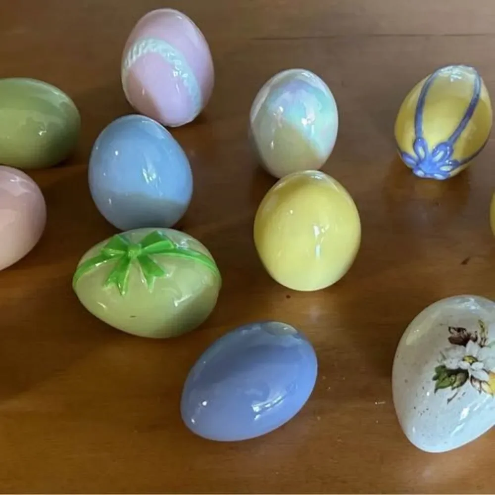 Vintage Easter Eggs Lot of 13